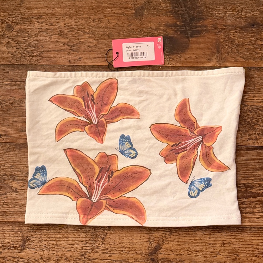 Edikted Tigerlily Tube Top